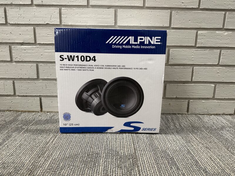 Alpine Subwoofer Open House Giveaway